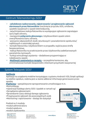 Zasady funkcjonowania opasek telemedycznych i systemu telemonitoring